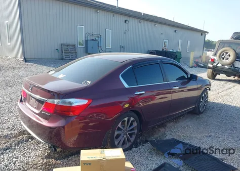 2013 Honda Accord Sport z USA, uszkodzony, nr VIN 1HGCR2F50DA232875